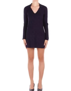 BLUGIRL BLUMARINE Abito Donna Ecs twig abito mag visc e romb>Donna Abiti