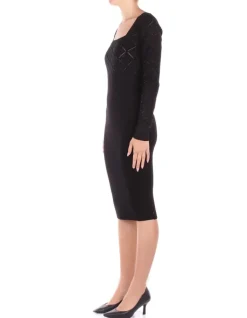 BLUGIRL BLUMARINE Abito Donna Ecs kat abito maglia visc>Donna Abiti