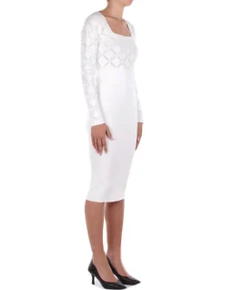 BLUGIRL BLUMARINE Abito Donna Ecs kat abito maglia visc><noscript><img width=