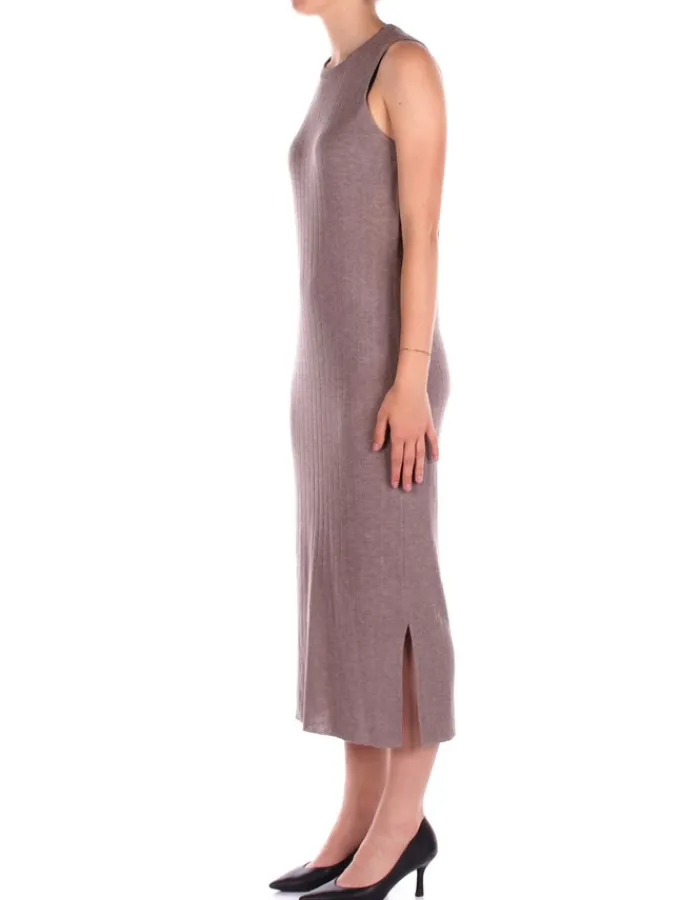 ONLY Abito Donna Onltara sl rib o-neck maxi dre>Donna Abiti