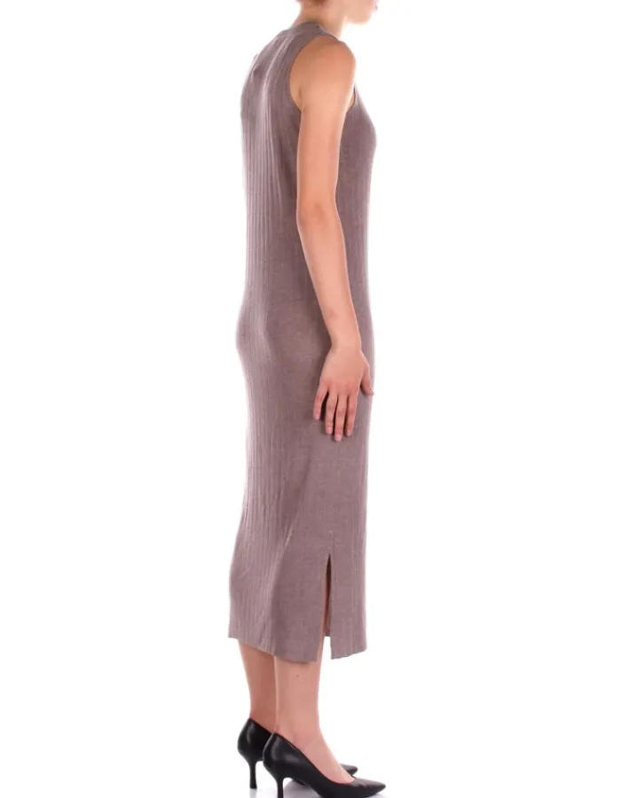 ONLY Abito Donna Onltara sl rib o-neck maxi dre>Donna Abiti