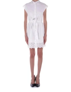 ONLY Abito Donna Onllou life emb s/s shirt dres>Donna Abiti