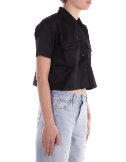 DICKIES Camicia Donna Work shirt cropped ss w white><noscript><img width=