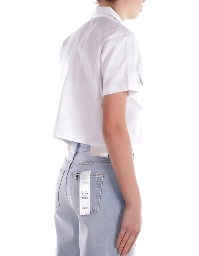 DICKIES Camicia Donna Work shirt cropped ss w>Donna Camicie