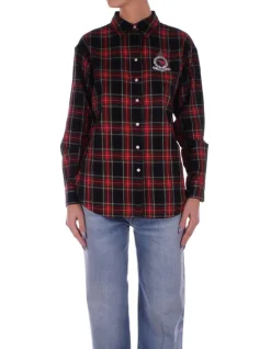 RALPH LAUREN Camicia Donna Kotta long sleeve button front>Donna Camicie