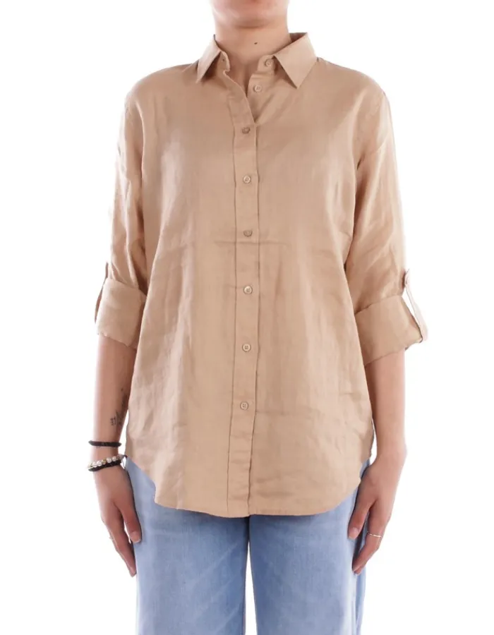 RALPH LAUREN Camicia Donna Karrie long sleeve shirt>Donna Camicie
