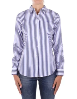RALPH LAUREN Camicia Donna Jamelko-long sleeve-button fro>Donna Camicie