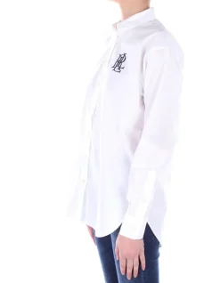 RALPH LAUREN Camicia Donna Kotta long sleeve button front>Donna Camicie