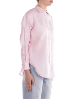 RALPH LAUREN Camicia Donna Zavandra long><noscript><img width=