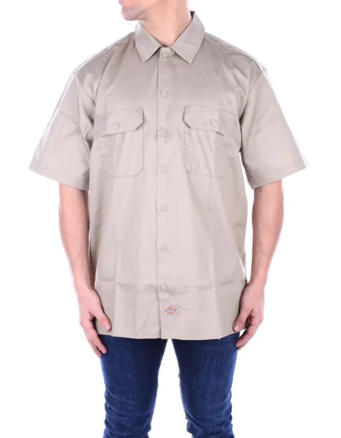 DICKIES Camicia Uomo Work shirt ss rec>Uomo Camicie