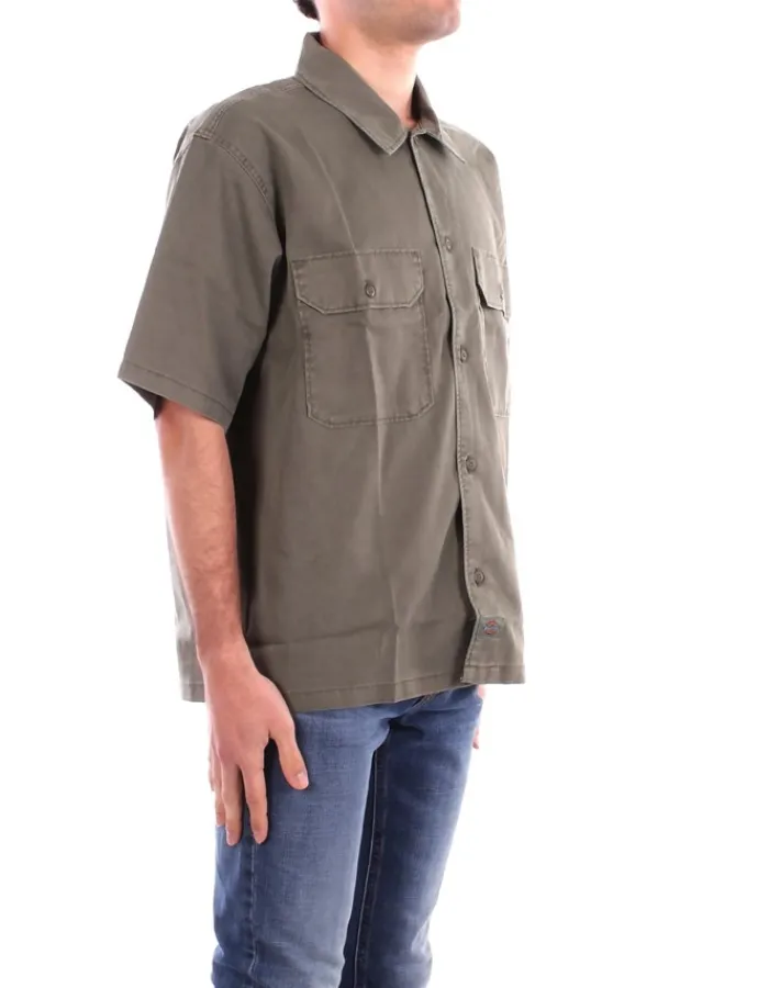 DICKIES Camicia Uomo Unionville gd work shirt ss mi>Uomo Camicie