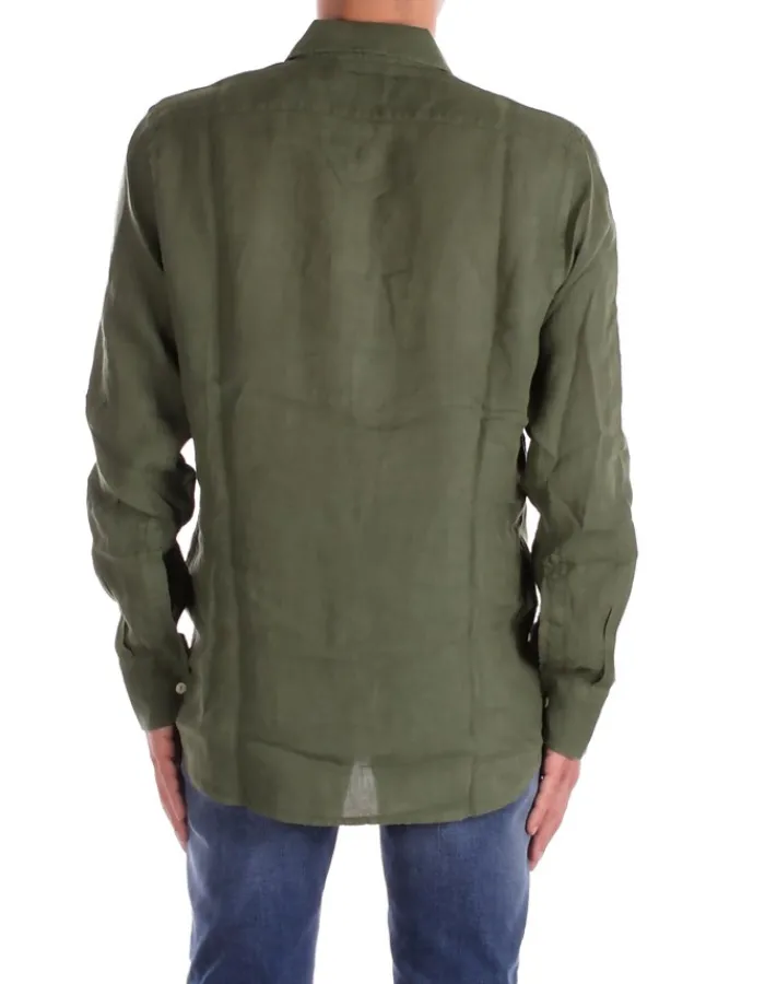 MC2 SAINT BARTH Camicia Uomo Pamplona linen>Uomo Camicie