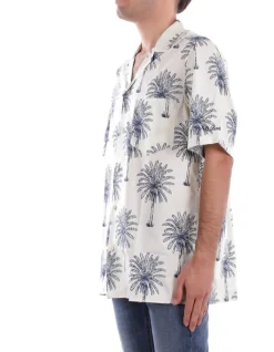 MC2 SAINT BARTH Camicia Uomo Kalea cotton botanical palm>Uomo Camicie
