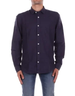 ONLY & SONS Camicia Uomo Onscaiden life ls solid linen>Uomo Camicie