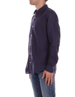 ONLY & SONS Camicia Uomo Onscaiden life ls solid linen>Uomo Camicie