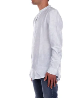 ONLY & SONS Camicia Uomo Onscaiden life ls mao stripe l>Uomo Camicie