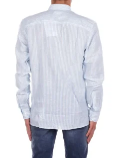 ONLY & SONS Camicia Uomo Onscaiden life ls stripe linen><noscript><img width=
