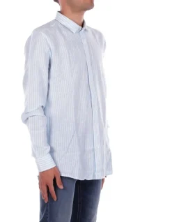 ONLY & SONS Camicia Uomo Onscaiden life ls stripe linen><noscript><img width=