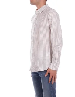 ONLY & SONS Camicia Uomo Onscaiden life ls stripe linen>Uomo Camicie