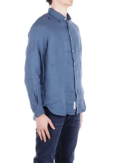 WOOLRICH Camicia Uomo Linen shirt gd><noscript><img width=