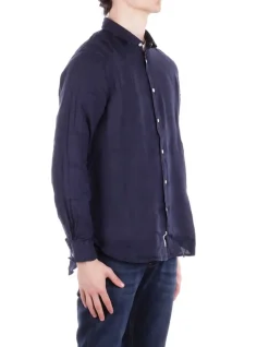 WOOLRICH Camicia Uomo Linen shirt gd><noscript><img width=