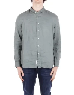 WOOLRICH Camicia Uomo Linen shirt gd>Uomo Camicie