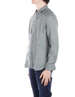 WOOLRICH Camicia Uomo Linen shirt gd>Uomo Camicie