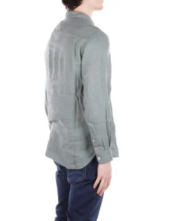 WOOLRICH Camicia Uomo Linen shirt gd><noscript><img width=