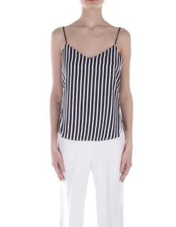 TOMMY HILFIGER Canotta Donna Fluid stripe slip top>Donna Top