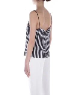 TOMMY HILFIGER Canotta Donna Fluid stripe slip top><noscript><img width=