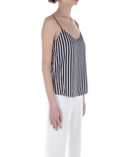 TOMMY HILFIGER Canotta Donna Fluid stripe slip top><noscript><img width=