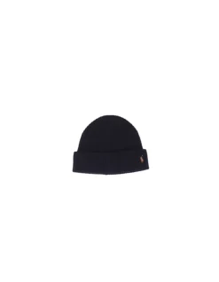 RALPH LAUREN Cappello Unisex Wool blend signature cuf>Donna Cappelli|Cappelli