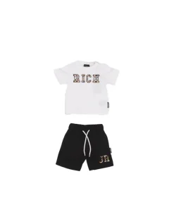 JOHN RICHMOND Completo Bambino Set t-shirt+bermuda>Bambino Completo Junior
