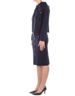 BLUGIRL BLUMARINE Felpa Donna Felpa maglia viscosa cape>Donna Felpe