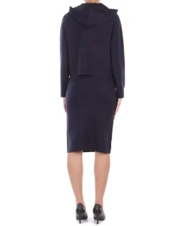 BLUGIRL BLUMARINE Felpa Donna Felpa maglia viscosa cape><noscript><img width=