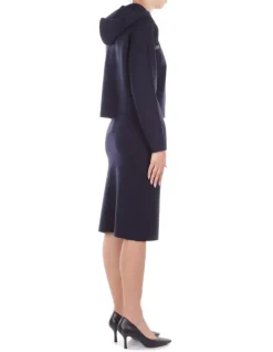 BLUGIRL BLUMARINE Felpa Donna Felpa maglia viscosa cape><noscript><img width=