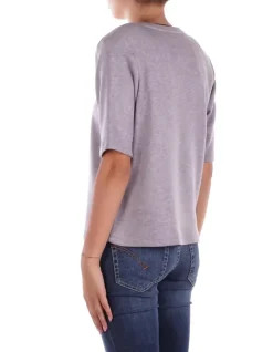 KOSTUMN1° Felpa Donna Shirt in maglia c/ricamo><noscript><img width=