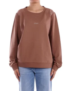 LIU JO Felpa Donna Ecs felpa chiusa strass>Donna Felpe