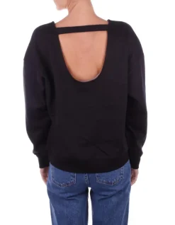 ONLY Felpa Donna Onllari l/s cut out back cs sw><noscript><img width=