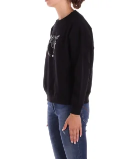 PINKO Felpa Donna Nelly maglia felpa ricamo>Donna Felpe