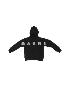 MARNI Felpa Unisex Junior Logo hoodie>Bambino Felpe|Felpe