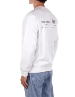 NEW BALANCE Felpa Unisex Linear graphic fleece crew><noscript><img width=
