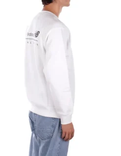 NEW BALANCE Felpa Unisex Linear graphic fleece crew><noscript><img width=