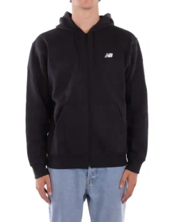 NEW BALANCE Felpa Unisex Sport essential logofleece ful>Donna Felpe|Felpe