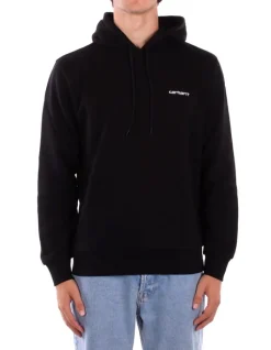 CARHARTT WIP Felpa Uomo Hooded script embroidery>Uomo Felpe