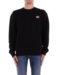 DICKIES Felpa Uomo Millersburg sweatshirt black>Uomo Felpe