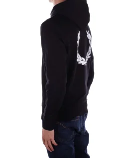 FRED PERRY Felpa Uomo Fp advantage perry hooded swea><noscript><img width=