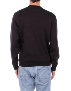 MOOSE KNUCKLES Felpa Uomo Dalon crew><noscript><img width=