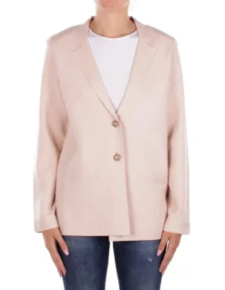 BLUGIRL BLUMARINE Giacca Donna Giacca maglia viscosa cape>Donna Giacche