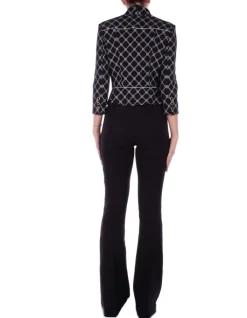 ELISABETTA FRANCHI Giacca Donna A righe><noscript><img width=
